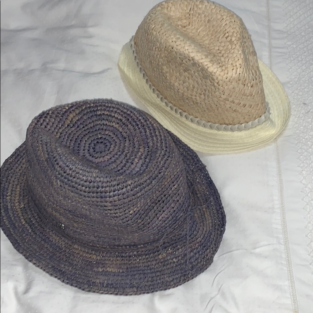 Two beach hats